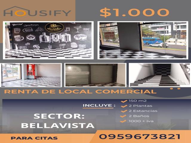 #62 - Piso Comercial para Alquiler en Quito - P